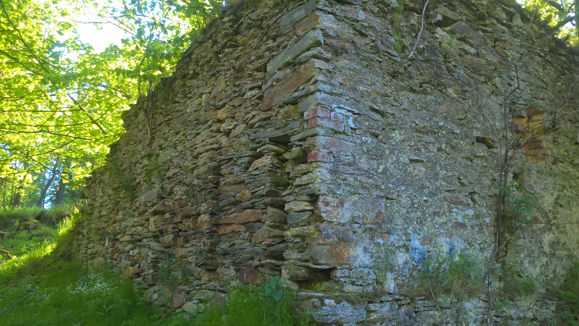 Nejzachovalejší část stavení č.p. 126